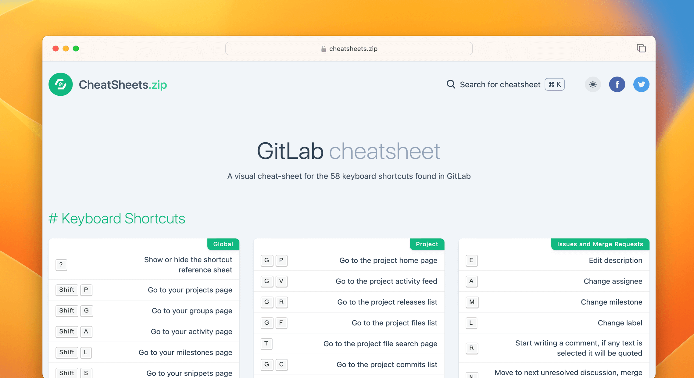 GitLab Cheat Sheet & Quick Reference